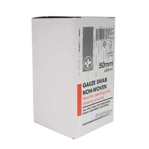 SPAR GAUZE 50x50x4PLY N/W 100' (RF)