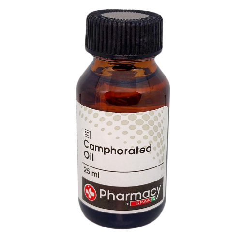 SPAR CAMPHORATED OIL 25ML (RF)