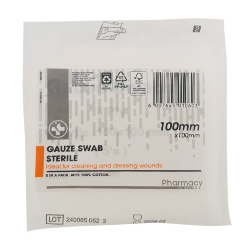 SPAR GAUZE 100x100x8PLY ST 5'x20 (RF)