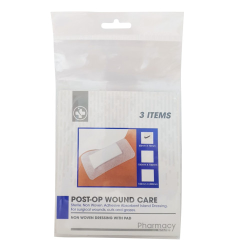 SPAR POST-OP N/WOVEN PAD  60x70MM 3'(RF)