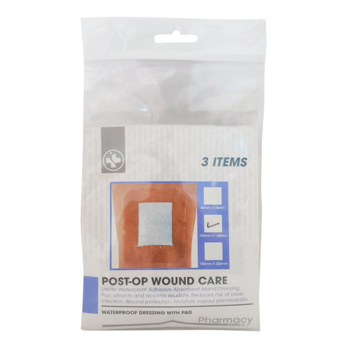SPAR POST-OP W/PROOF+PAD 100x120MM 3(RF)